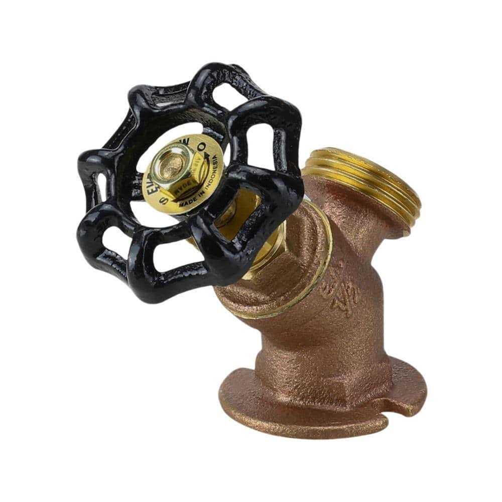 The Plumber’s Choice FIP Inlet x 3/4 in. MHT Outlet Multi-Turn Sillcock Hose Bibb with Stuffing Box - Zenithce