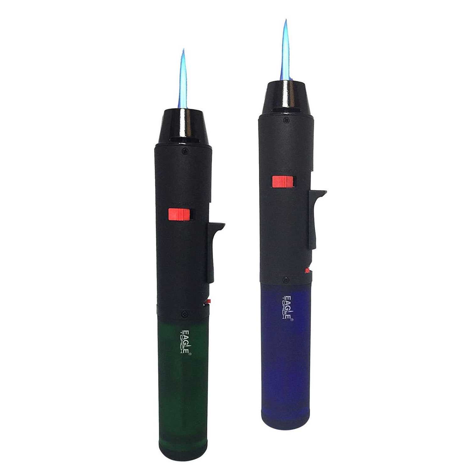 Lot Jet Torch Jumbo Gun Pen Torch Lighter Butane - Zenithce