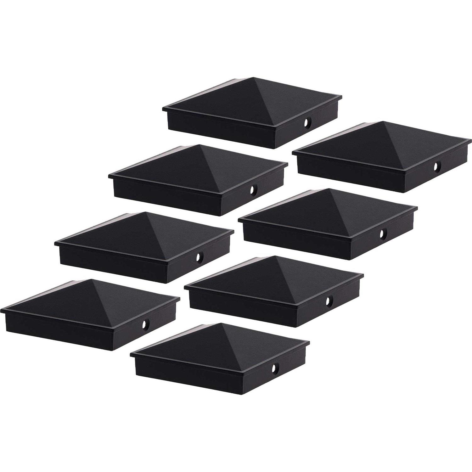 Greenlighting 4×4 Aluminum Pyramid Post Cap Cover for Nominal Wood Posts - Zenithce