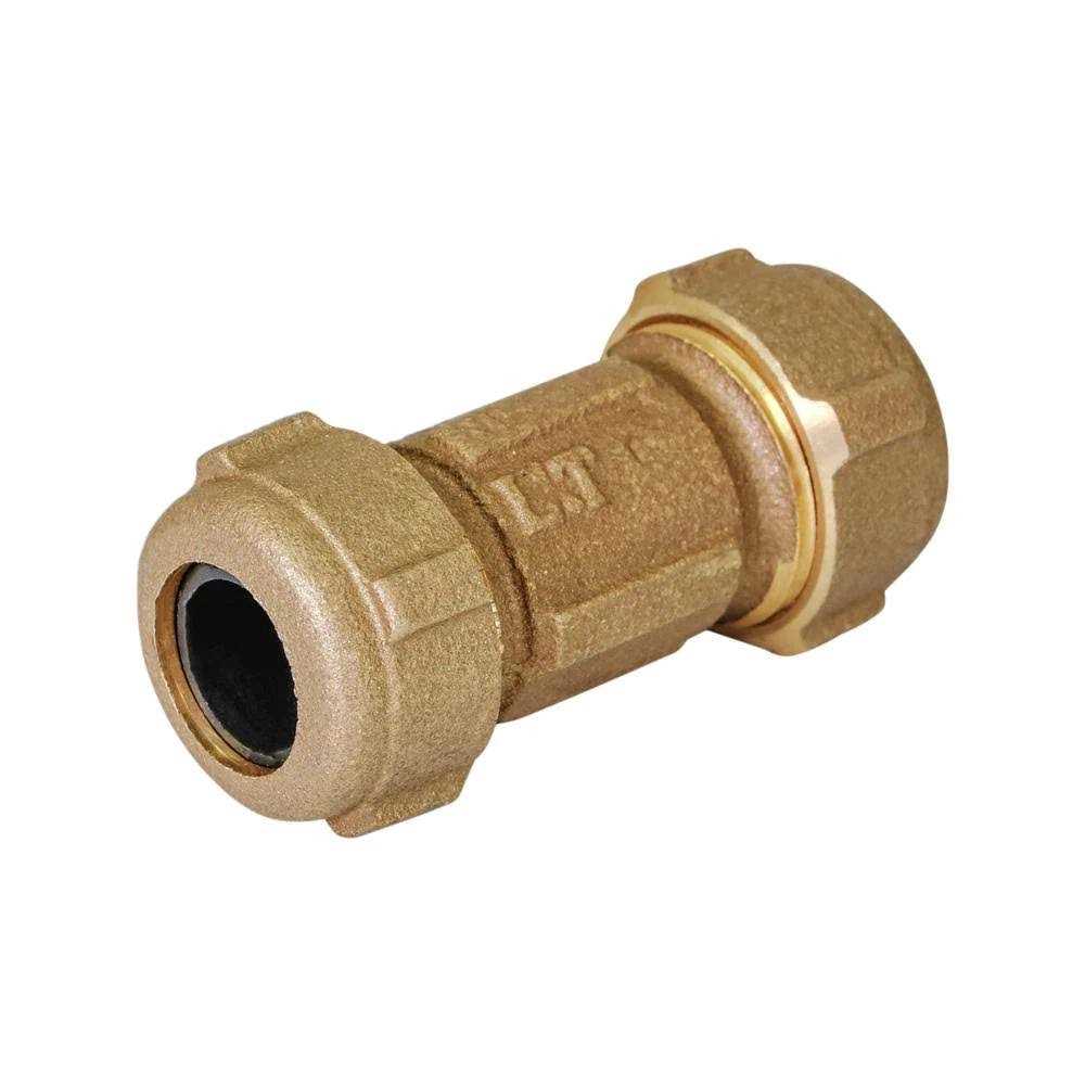 The Plumber’s Choice Brass Compression Coupling Fitting - Zenithce