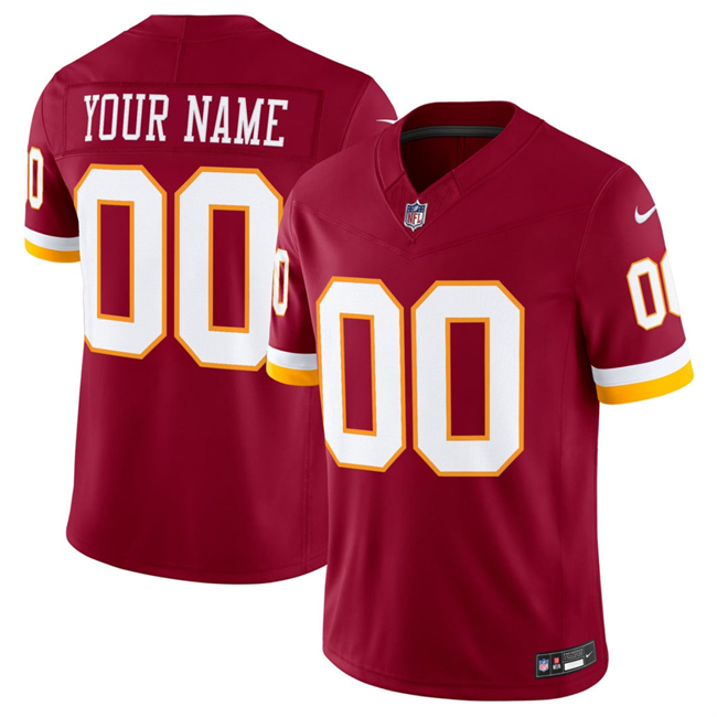 Washington Commanders Custom Burgundy 2026 F.U.S.E. Vapor Limited Stitched Jersey - Zenithce