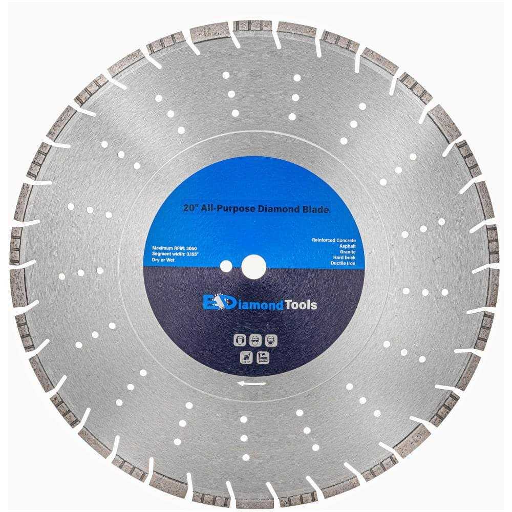 EDiamondTools Dry/Wet Core Bit for Masonry, Concrete or Stone - Zenithce