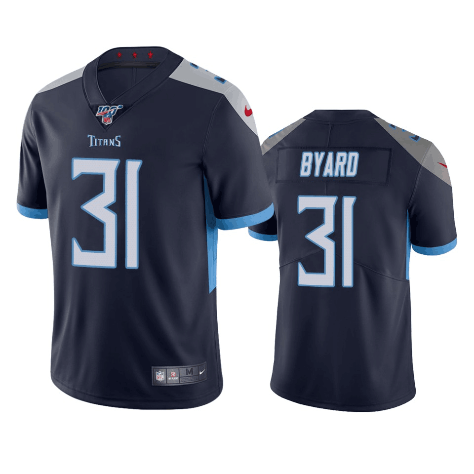 Tennessee Titans #31 Kevin Byard Navy 2019 100th Season Vapor Untouchable Limited Stitched Jersey - Zenithce