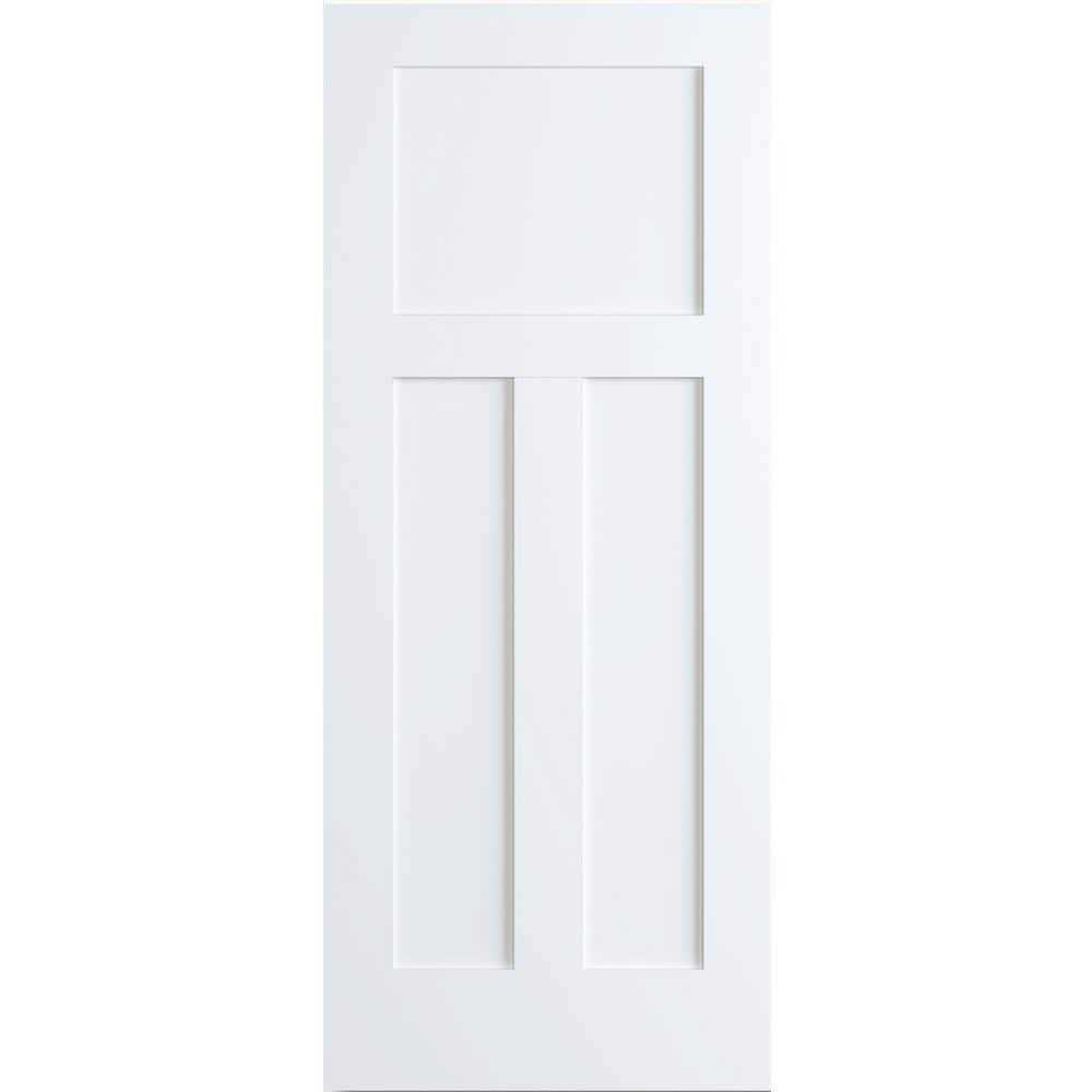 Kimberly Bay 80 in. Traditional Louver Golden Oak Solid Core Wood Bi-Fold Door - Zenithce