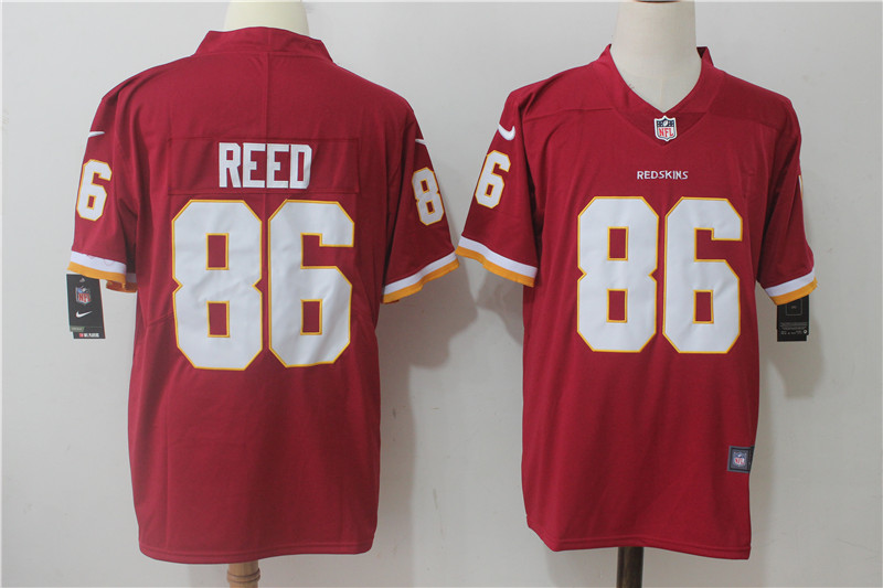 Washington Redskins #86 Jordan Reed Red Stitched Vapor Untouchable Limited Nike Jersey - Zenithce