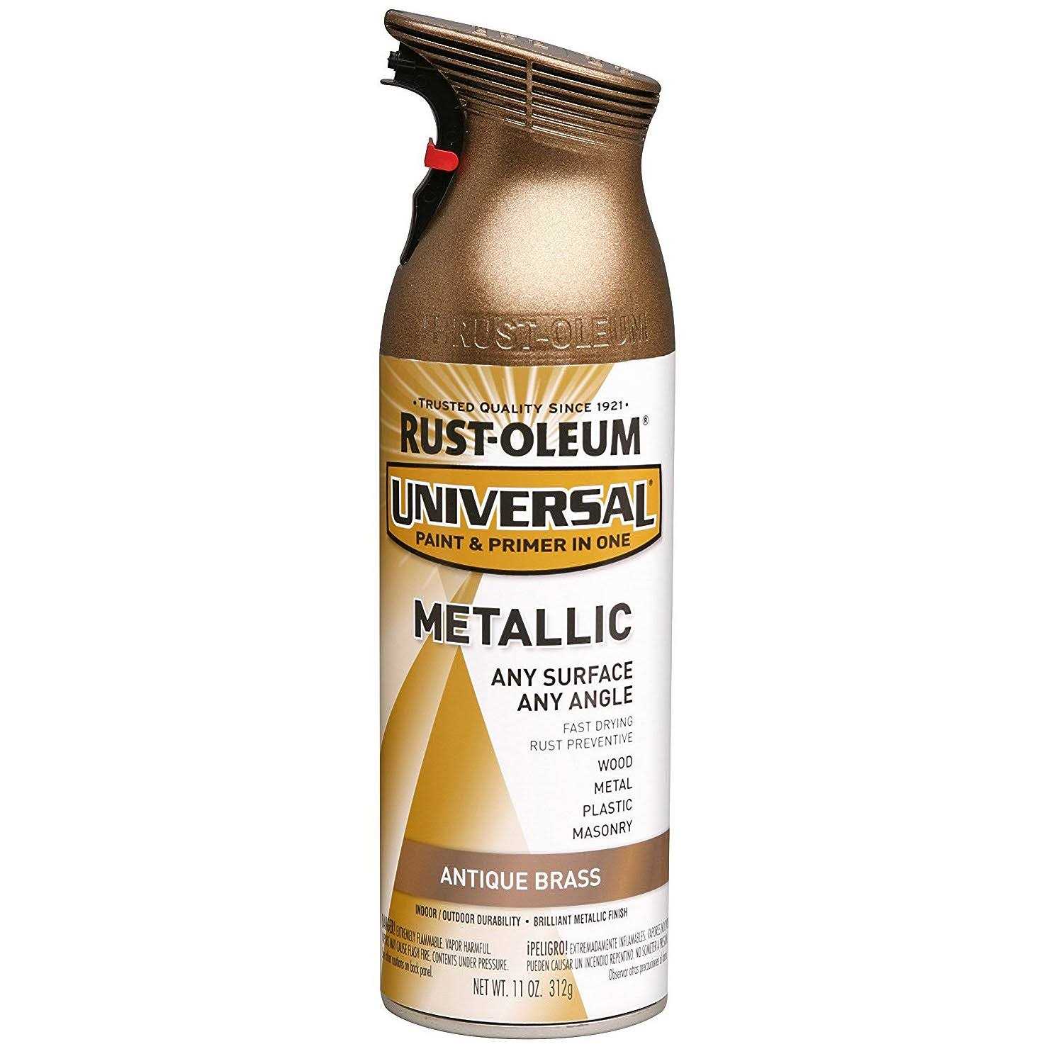 Rust-Oleum Universal Hammered Brown Spray Paint 12 oz - Zenithce