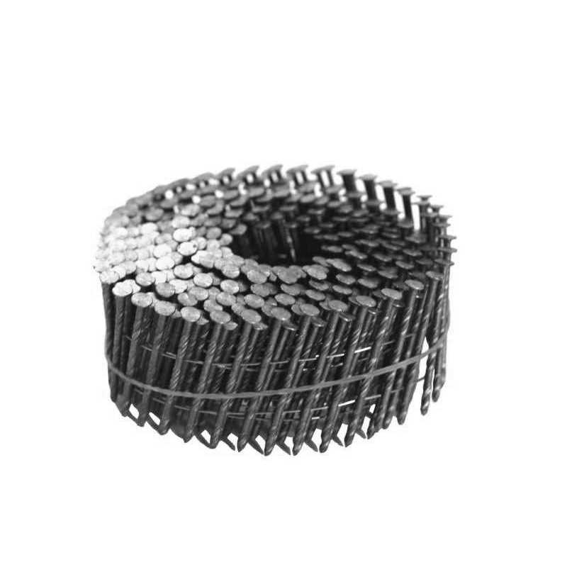 NailPro 2 inch by 0.093 – 15 Degree Wire Coil – Stainless Steel – Ring Shank Siding Nail 3600 Pc. / Ctn - Zenithce
