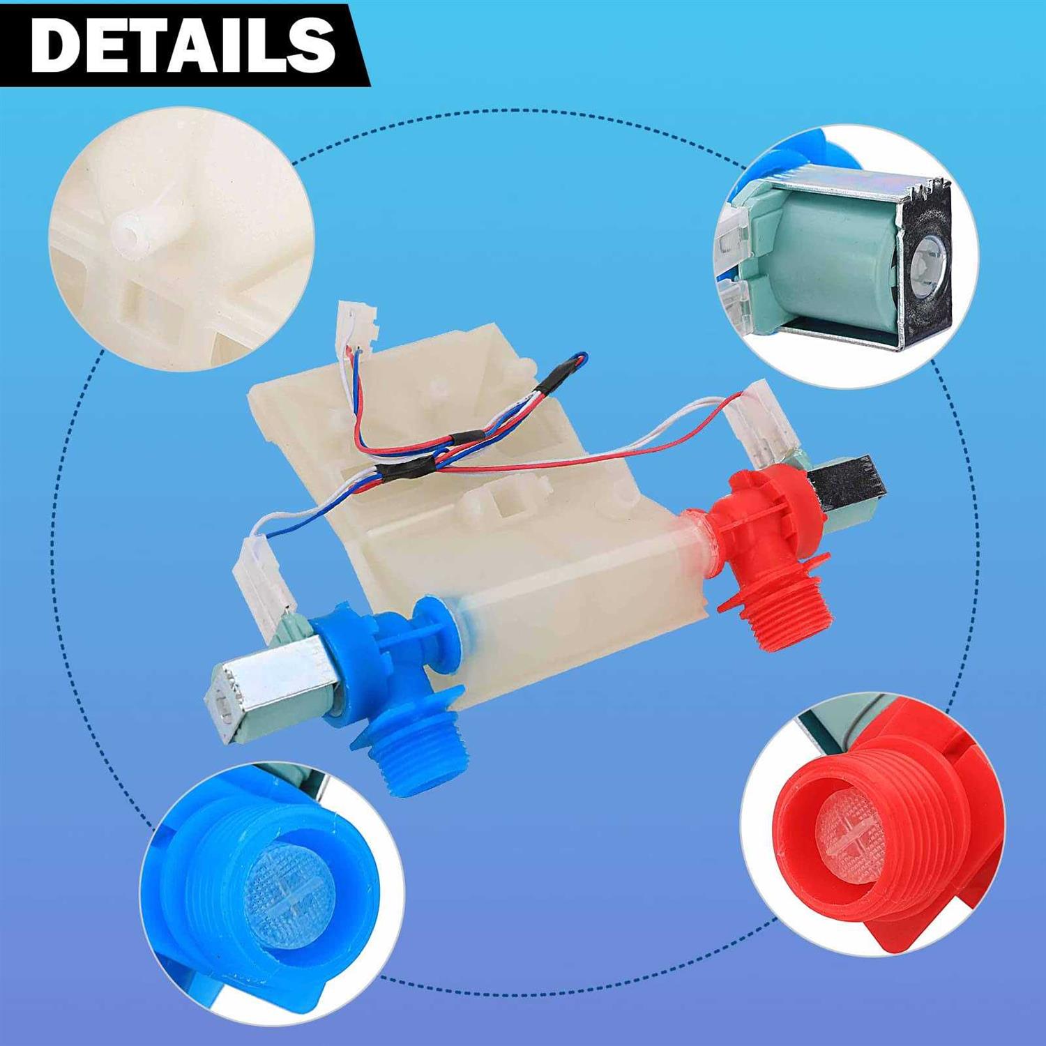 WASHER WATER DRAIN PUMP PART FOR WHIRLPOOL KENMORE 3363394 - Zenithce