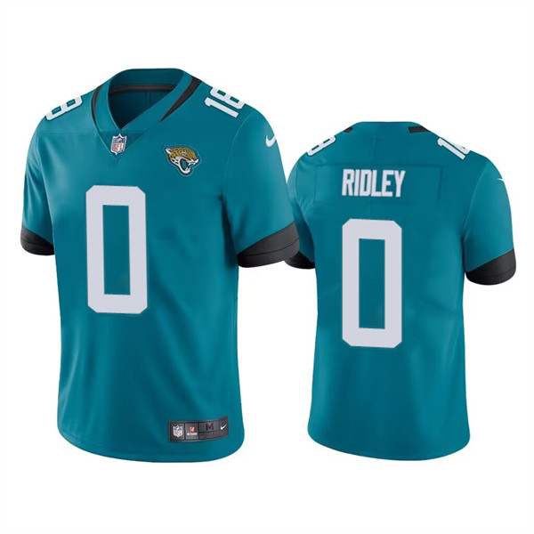 Jacksonville Jaguars #0 Calvin Ridley Teal Vapor Untouchable Limited Stitched Jersey - Zenithce