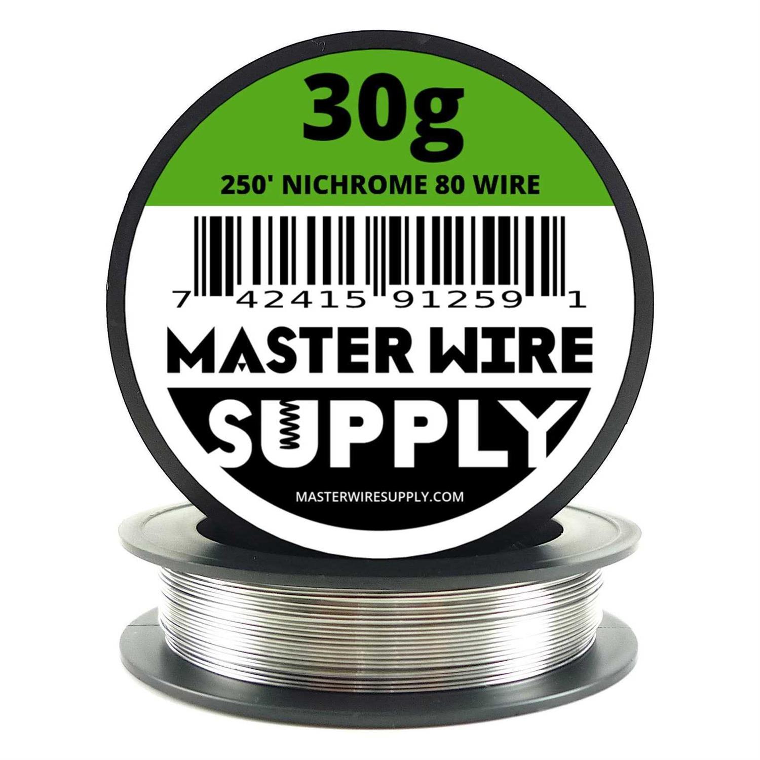 Master Wire Supply Nichrome Gauge Wire - Zenithce