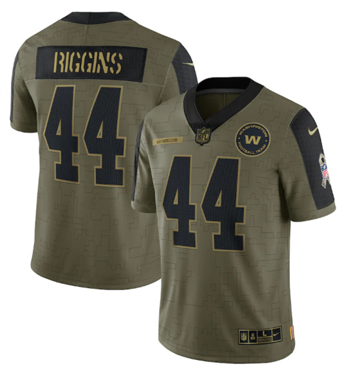 Washington Football Team #44 John Riggins 2021 Olive Salute To Service Limited Stitched Jersey - Zenithce
