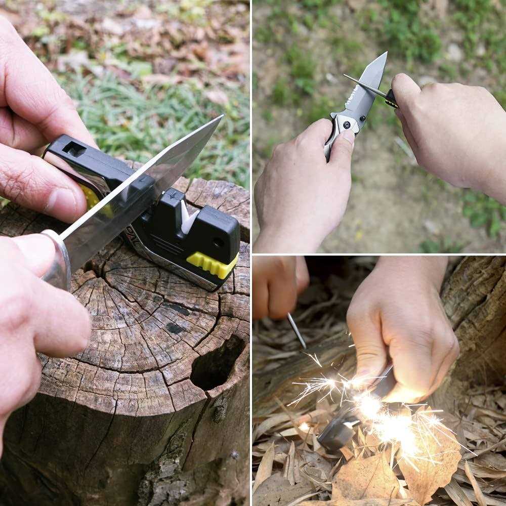 Sharpal 6-in-1 Knife Sharpener & Survival Tool 101N - Zenithce