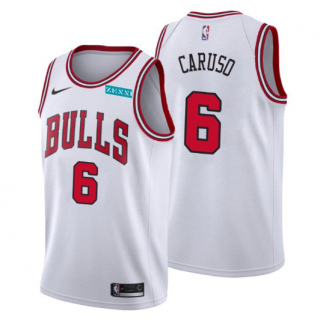 Chicago Bulls #6 Alex Caruso White Edition Swingman Stitched Jersey - Zenithce