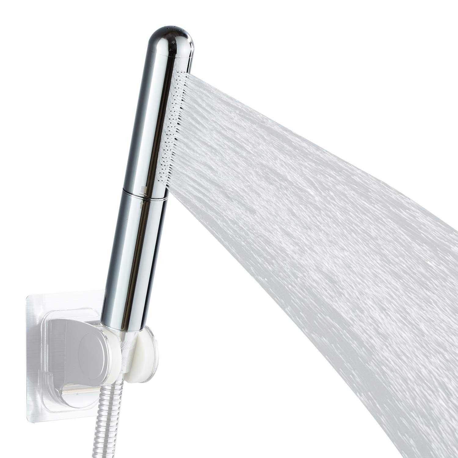 Handheld Shower Head Kit with 59 Inchs Stainless Steel Hose High Pressure Shower Head Set Detachable Shower Head with Handheld 3 Spray Modes - Zenithce