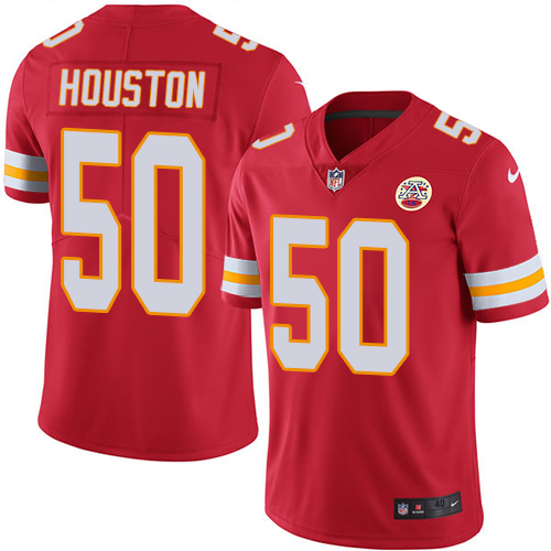 Kansas City Chiefs #50 Justin Houston Red Vapor Untouchable Limited Stitched Jersey - Zenithce