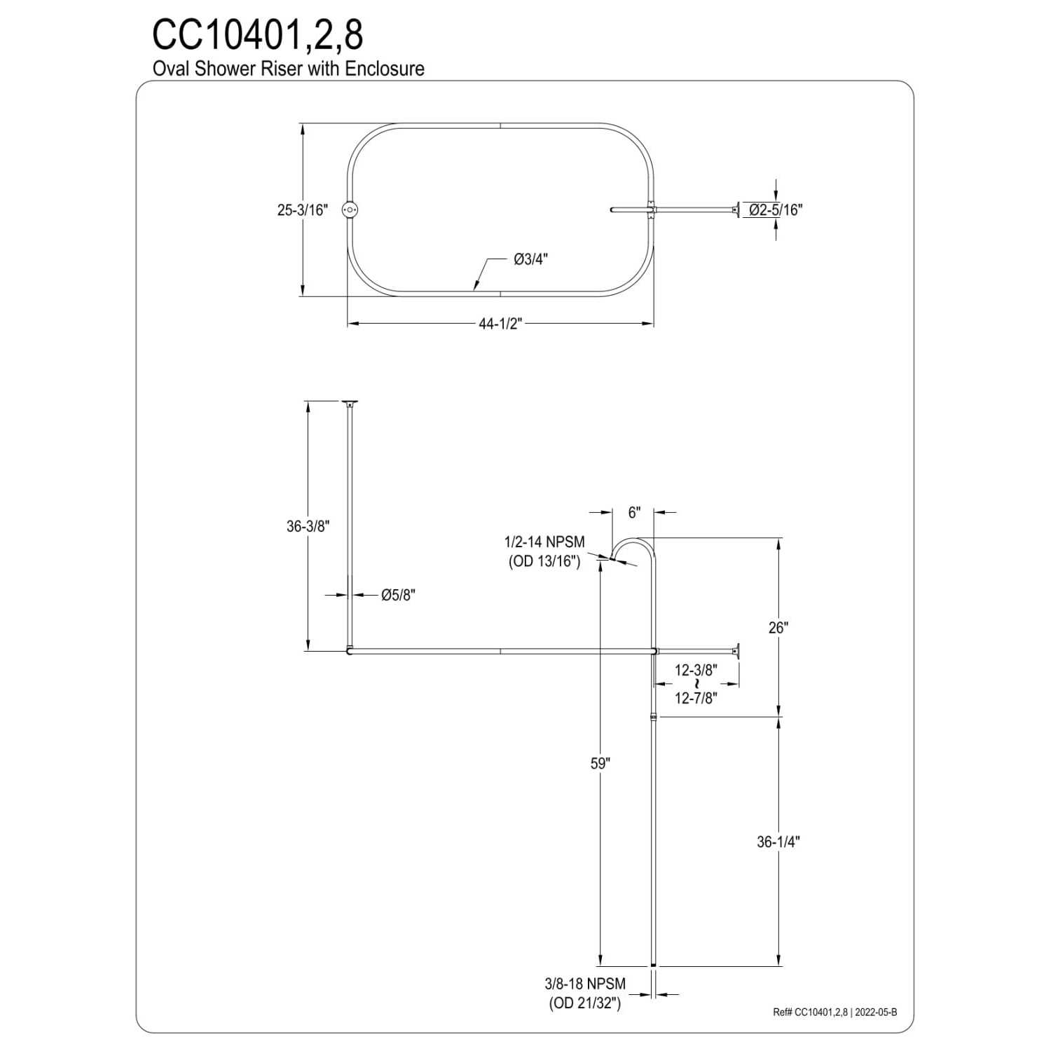 Kingston Brass BSF4262C Watercourse Symmetric 4 Square Grid Shower Drain - Zenithce