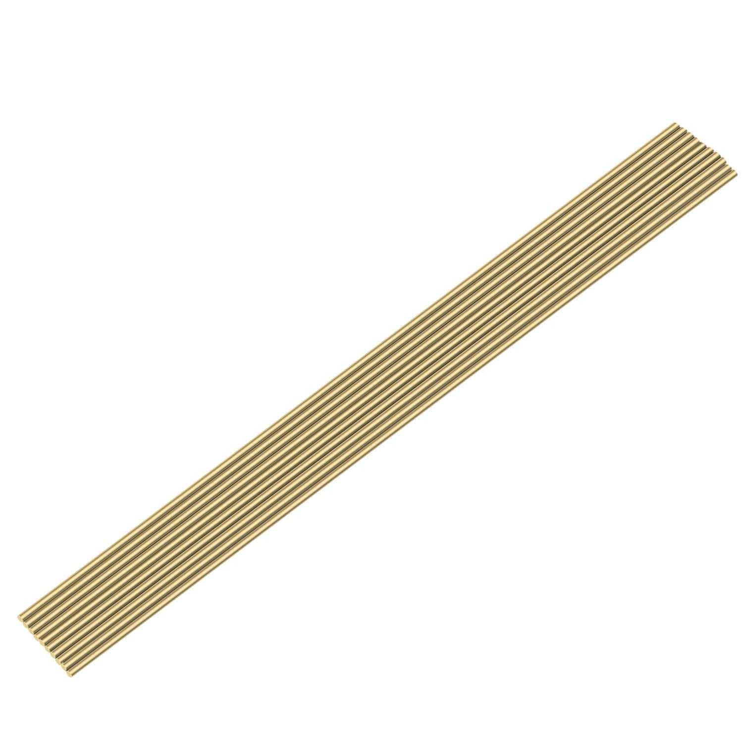 Sutemribor Brass Solid Round Rod Lathe Bar Stock - Zenithce