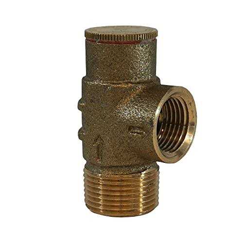 Merrill Mfg PRVNL75100 No Lead Brass Pressure Relief Valve 100 PSI - Zenithce