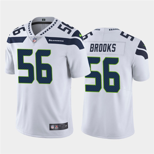 Seattle Seahawks #56 Jordyn Brooks White Vapor Untouchable Limited Stitched Jersey - Zenithce