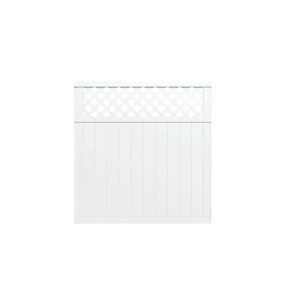 Freedom Standard Providence 5-ft H x 6-ft W Black Aluminum Decorative - Zenithce