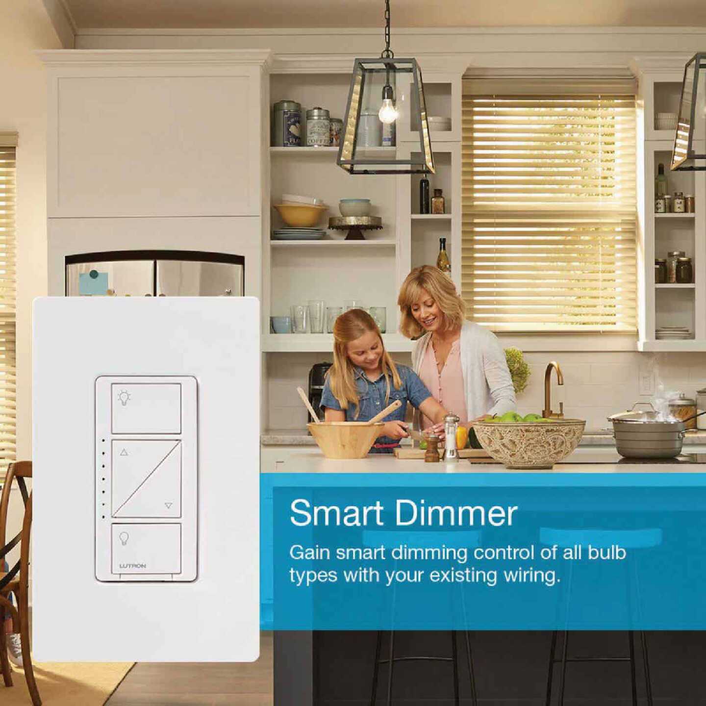 Lutron Caseta Deluxe Smart Switch Kit with Smart Bridge - Zenithce