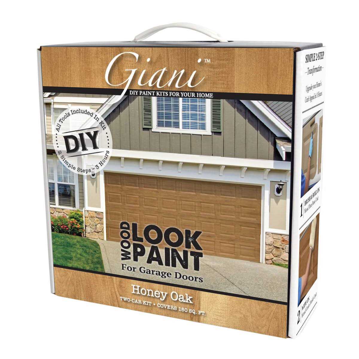 Giani Wood Look Paint Kit for Garage Doors - Zenithce