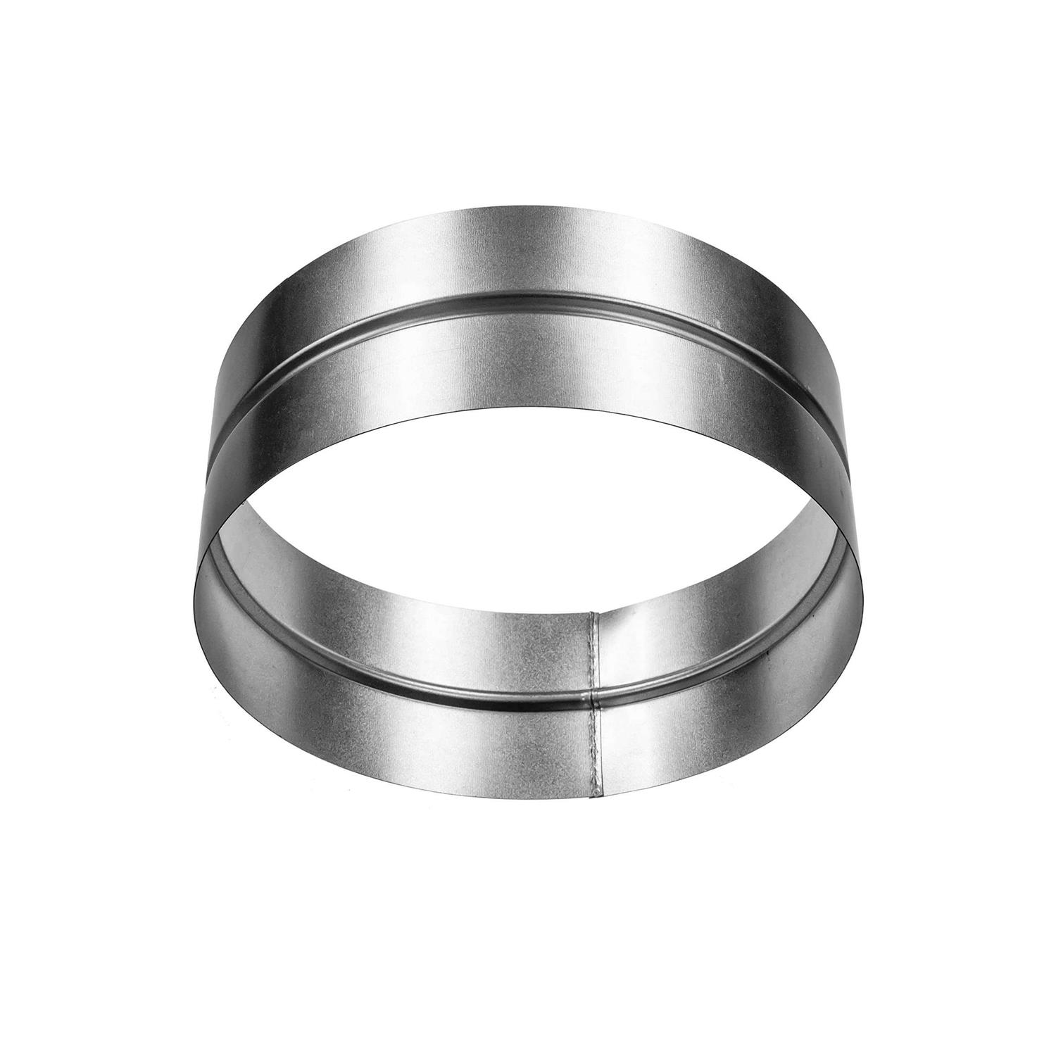 Repa Market Female Fit Metal Vent Duct Connector Vent Extension Galvanized Metal Pipe Connection - Zenithce
