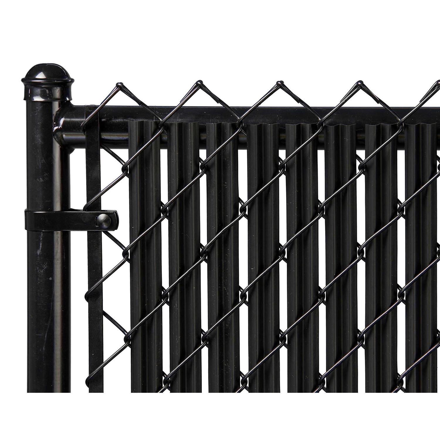 Made In America Ridged Slats Slat Depot Single Wall Bottom Locking Privacy Slat For 3 4 5 6 7 And 8 Chain Link Fence - Zenithce