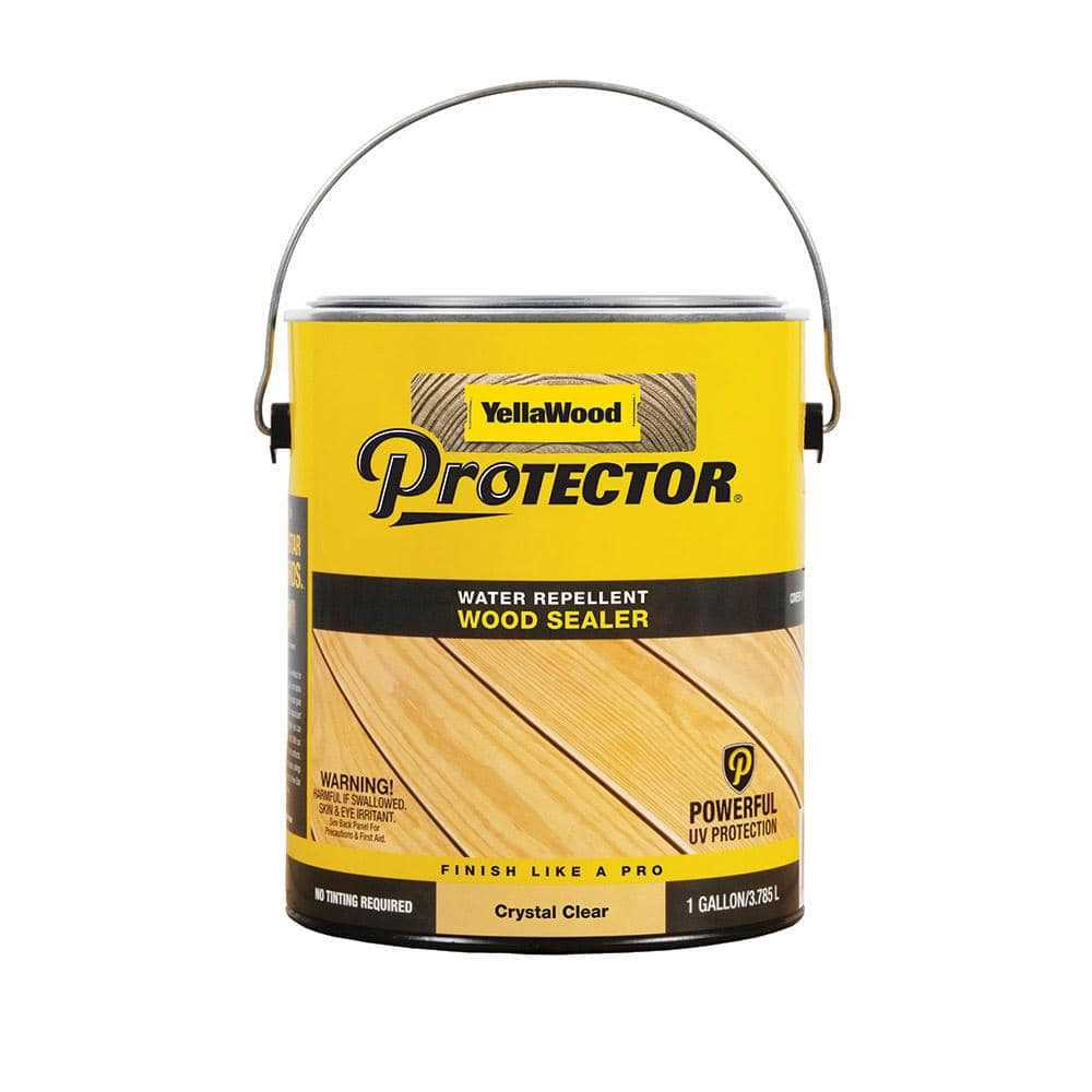 YellaWood Protector 1 gal Semi-Transparent Deck Stain and Sealer - Zenithce