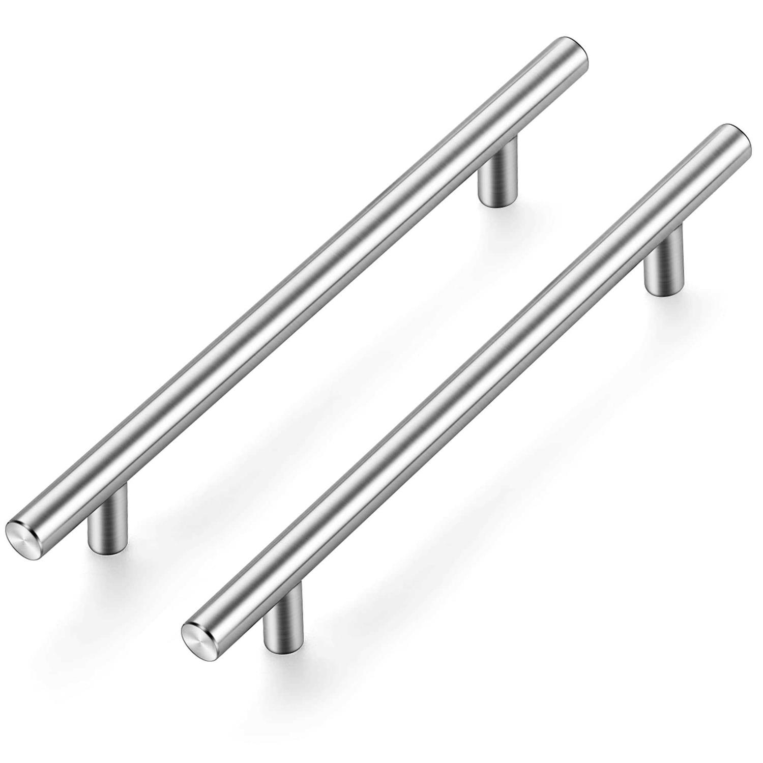 Ravinte 6 inch Cabinet Pulls Brushed Nickel Stainless Steel Kitchen Cupboard Handles Cabinet Handles Hole Center - Zenithce