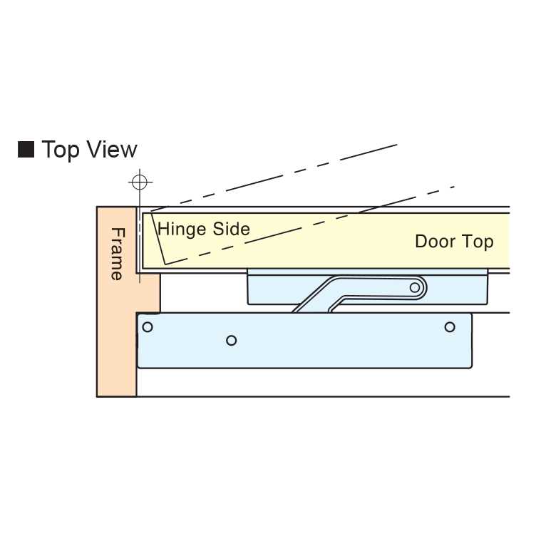 Sugatsune LDD-S Surface Mount Door Damper - Zenithce