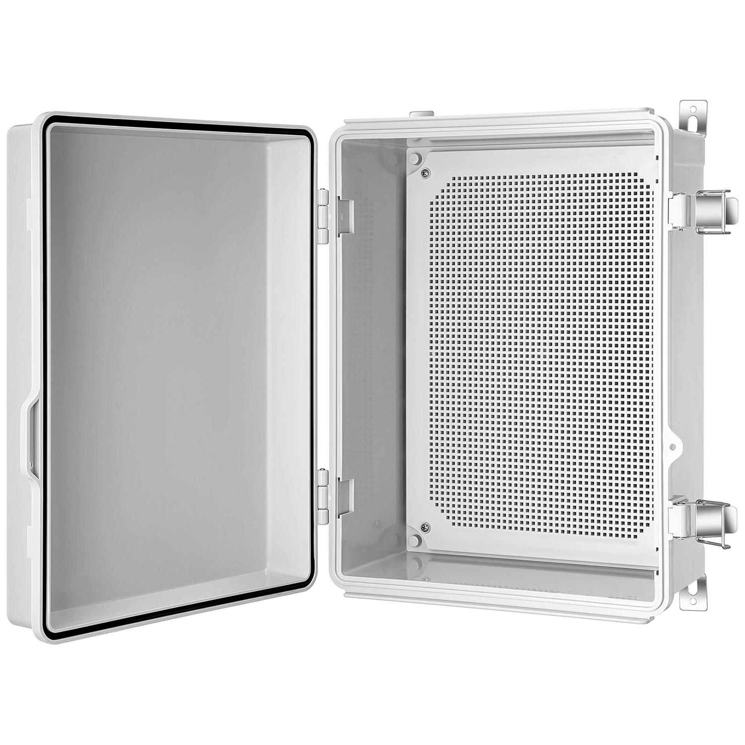 Gratury Junction Box, Ip67 Waterproof Plastic Enclosure for Electrical Project, Hinged - Zenithce