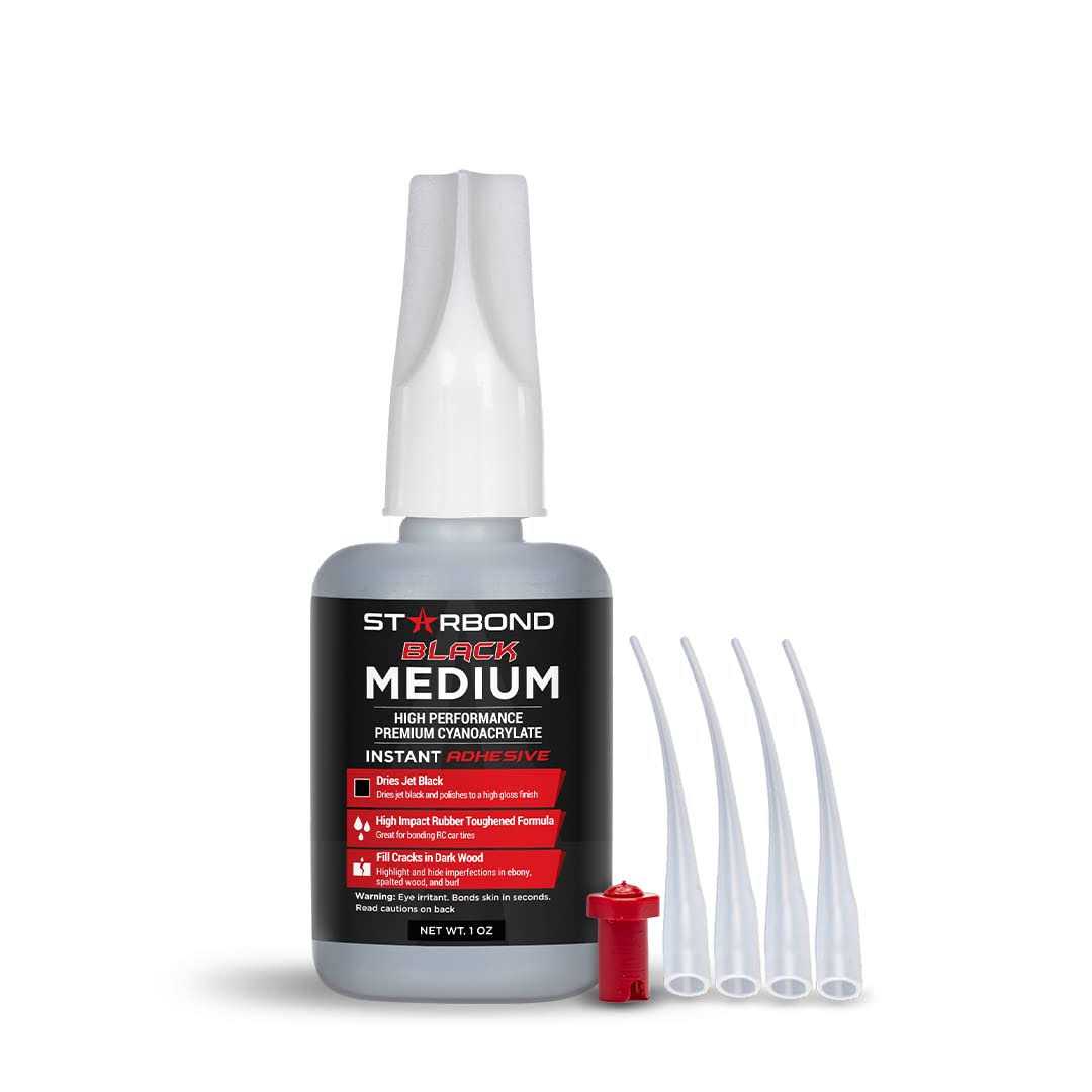 Starbond 2 oz. Thin CA Glue 2 oz. Medium CA Glue 2 oz. Thick CA Glue - Zenithce