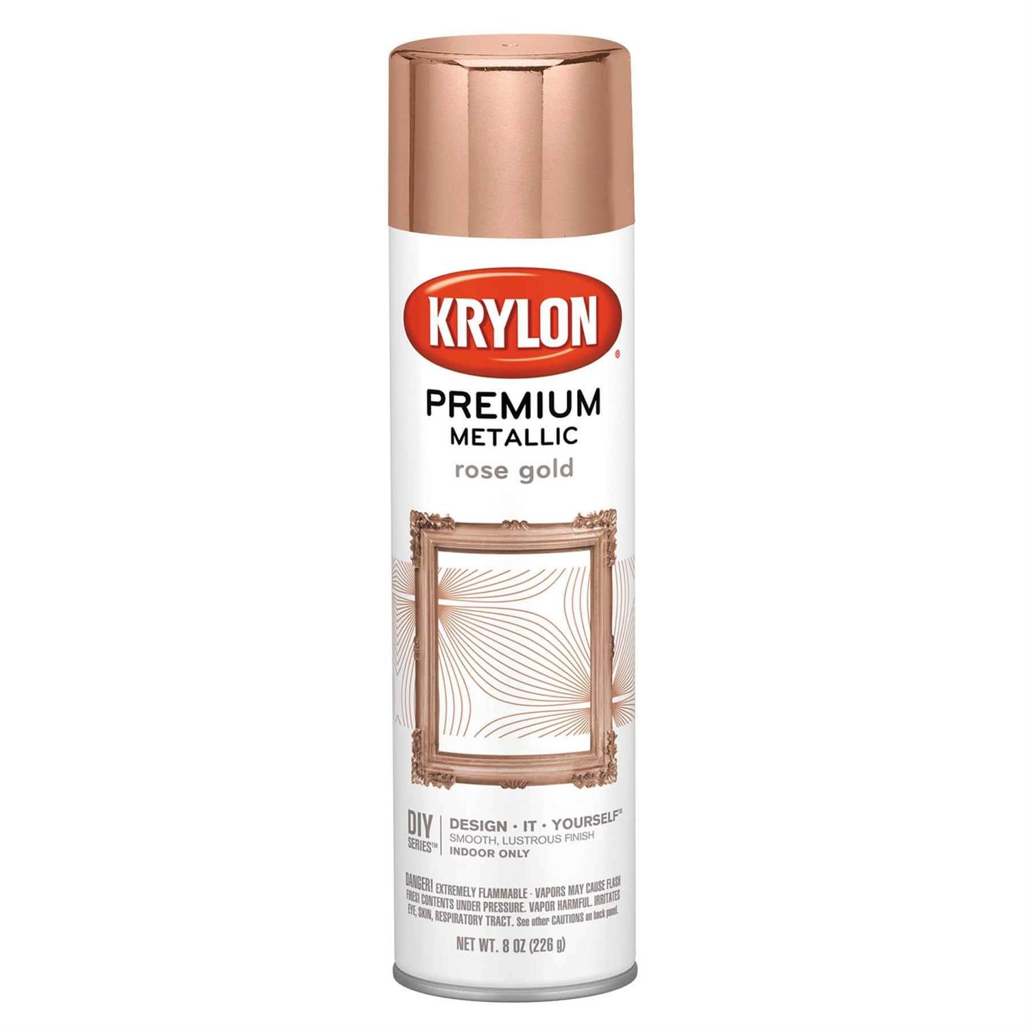 Krylon Premium Metallic Spray Paint - Zenithce