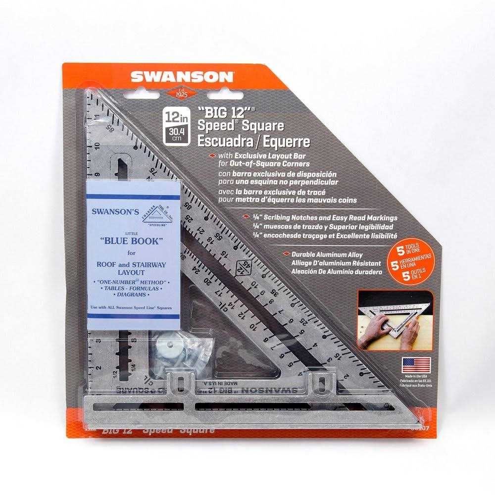Swanson Big 12 Speed S0107 Framing Square - Zenithce