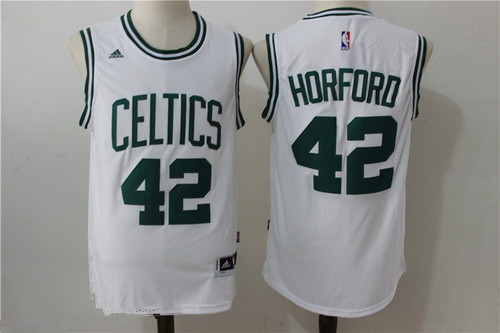 Boston Celtics #42 Al Horford White Revolution 30 Swingman Stitched Jersey - Zenithce