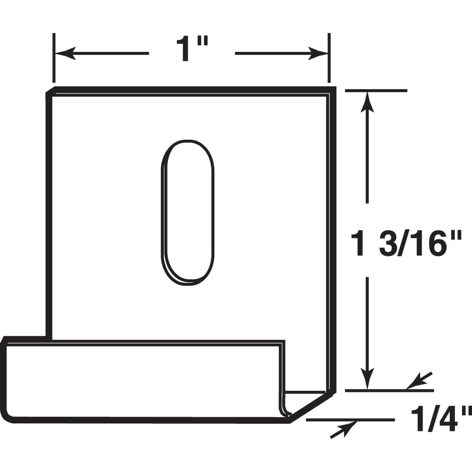 Prime Line M 6211 Shower Door Bottom Seal - Zenithce