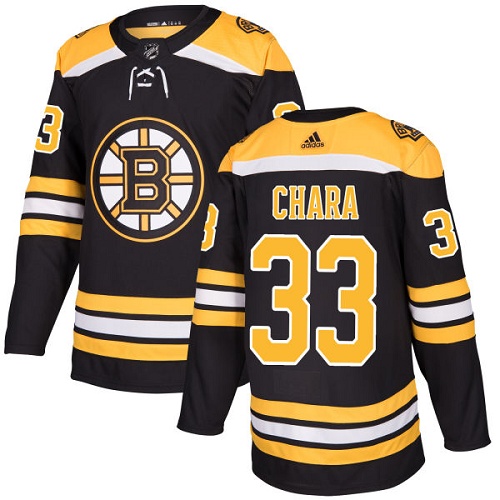 Boston Bruins #33 Zdeno Chara Black Stitched Adidas Jersey - Zenithce