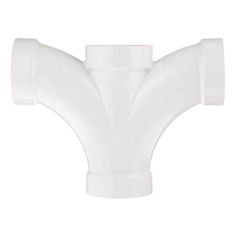 Spears P448-040 4 PVC DWV 2-Way Cleanout Tee - Zenithce