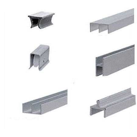 Crl D594a Satin Anodized D594 Aluminum Lower Track - Zenithce
