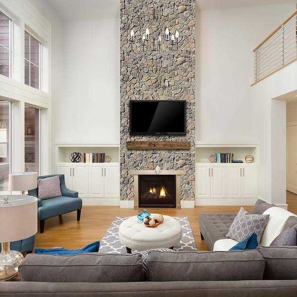 M-Rock Traditional 1.5 in to 4 in x 5 in to 7 in x 3 Field Stone Concrete Stone Veneer Corners - Zenithce