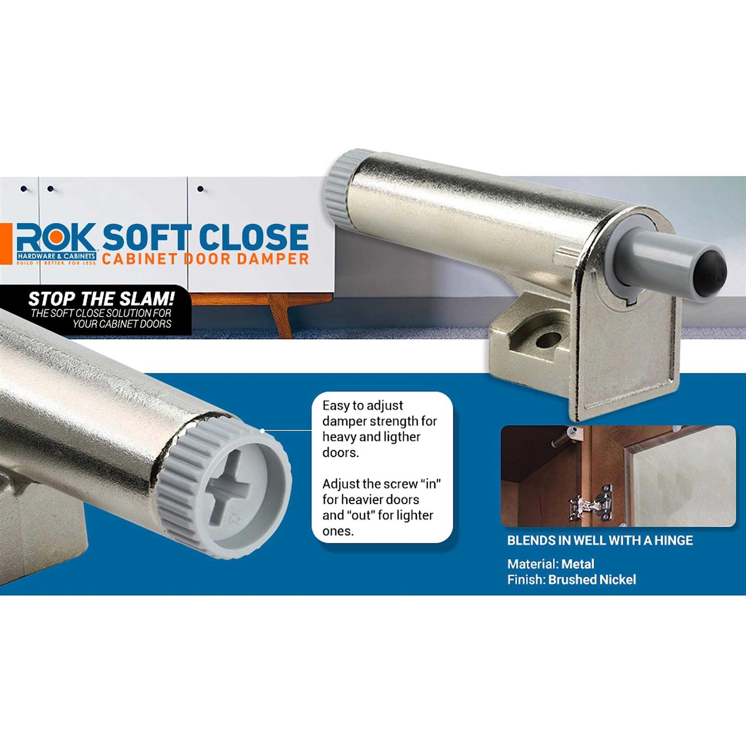 Titus Metal Soft Close Damper for Cabinet Doors Men’s - Zenithce
