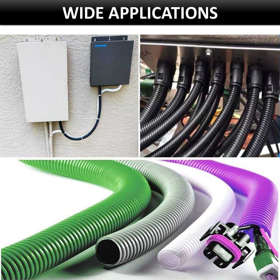 Kable Kontrol Colored Split Wire Loom Tubing 10 Long - Zenithce