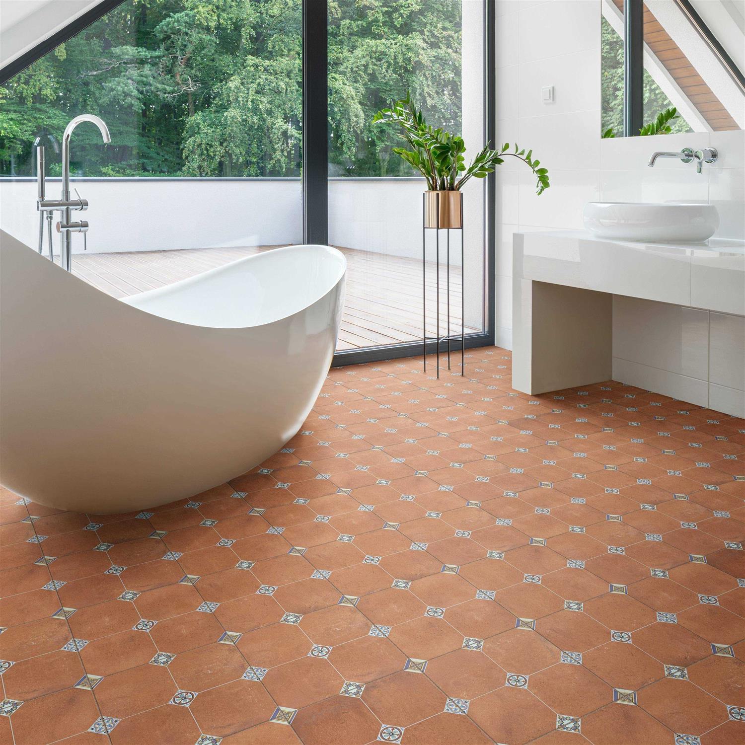 Merola Tile Manises Cuero 13-1/8 in. x 13-1/8 in. Ceramic Floor and Wall Tile - Zenithce