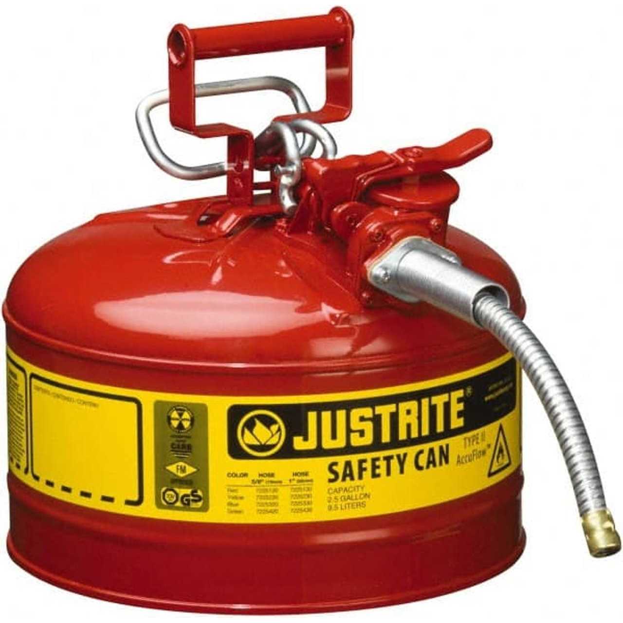 Justrite Safety Can Type II - Zenithce