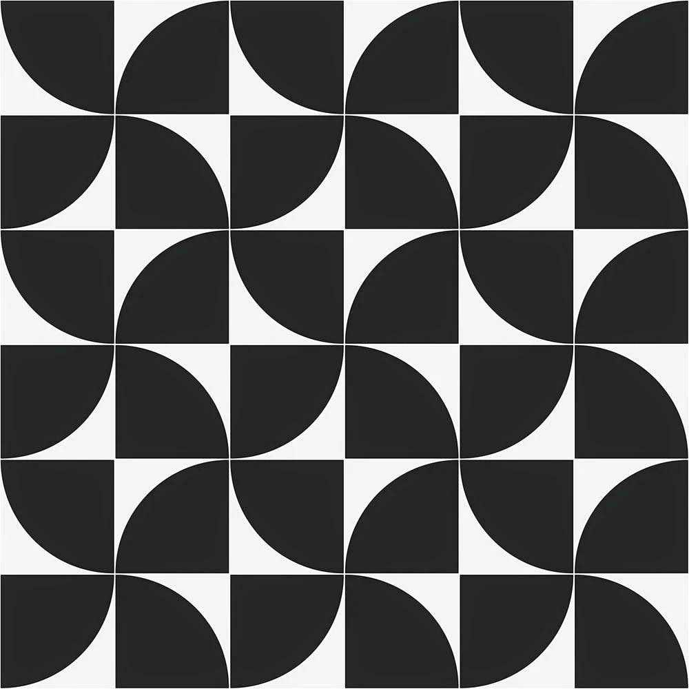 Ivy Hill Tile Tori Crescent 8 in. x 8 in. Matte Porcelain Floor and Wall Tile - Zenithce