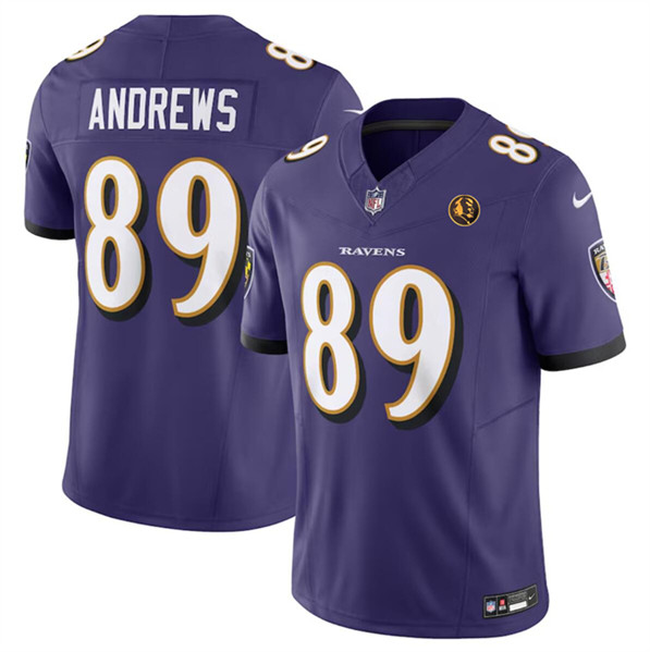 Baltimore Ravens #89 Mark Andrews Purple 2023 F.U.S.E. With John Madden Patch Vapor Limited Jersey - Zenithce