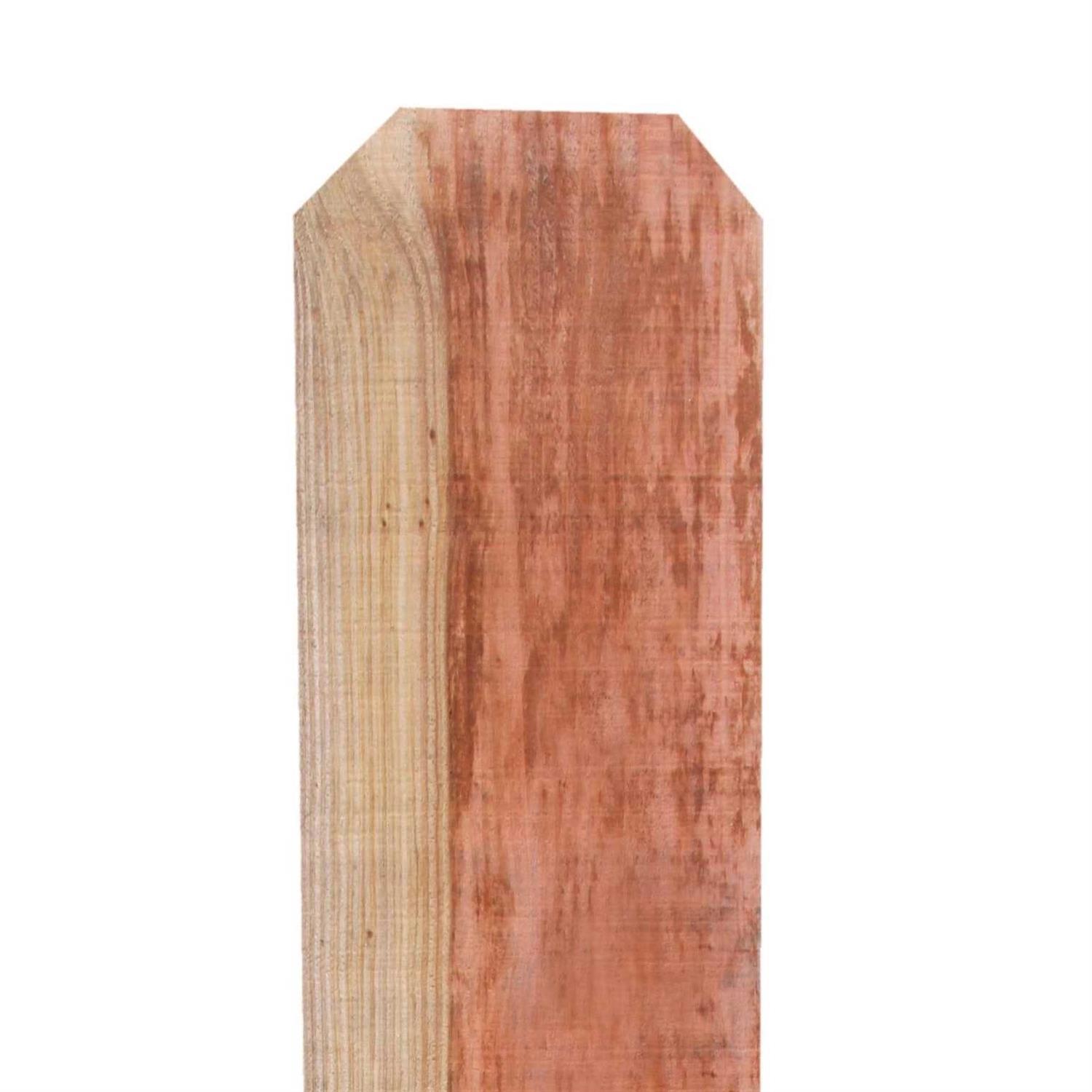 Lowe’s 5/8-in x Redwood Dog Ear Fence Picket - Zenithce