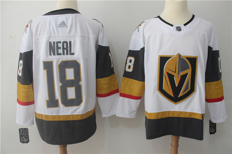 Vegas Golden Knights #18 James Neal White Stitched Adidas Jersey - Zenithce