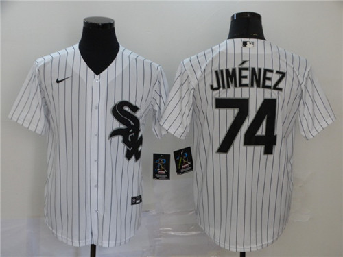 Chicago White Sox Blank #74 Eloy Jiménez White Cool Base Stitched Jersey - Zenithce